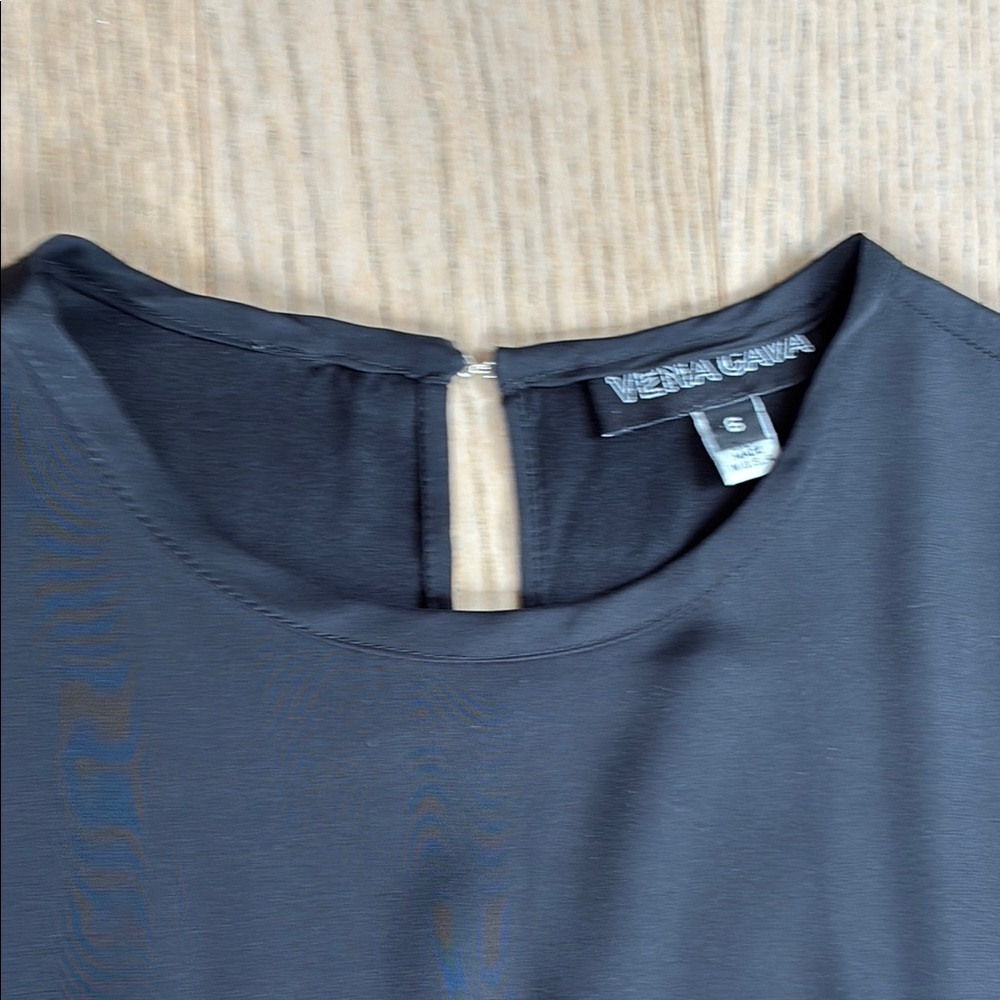 Vena Cava Black Embellished Short Sleeve Tunic Dress- featured on Sex & The City - Picture 4 of 6